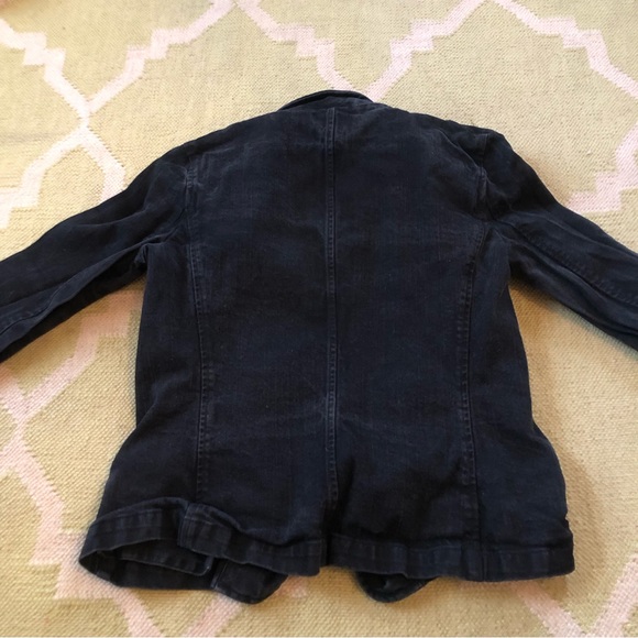 Chaps Black Denim Jacket - Picture 3 of 4